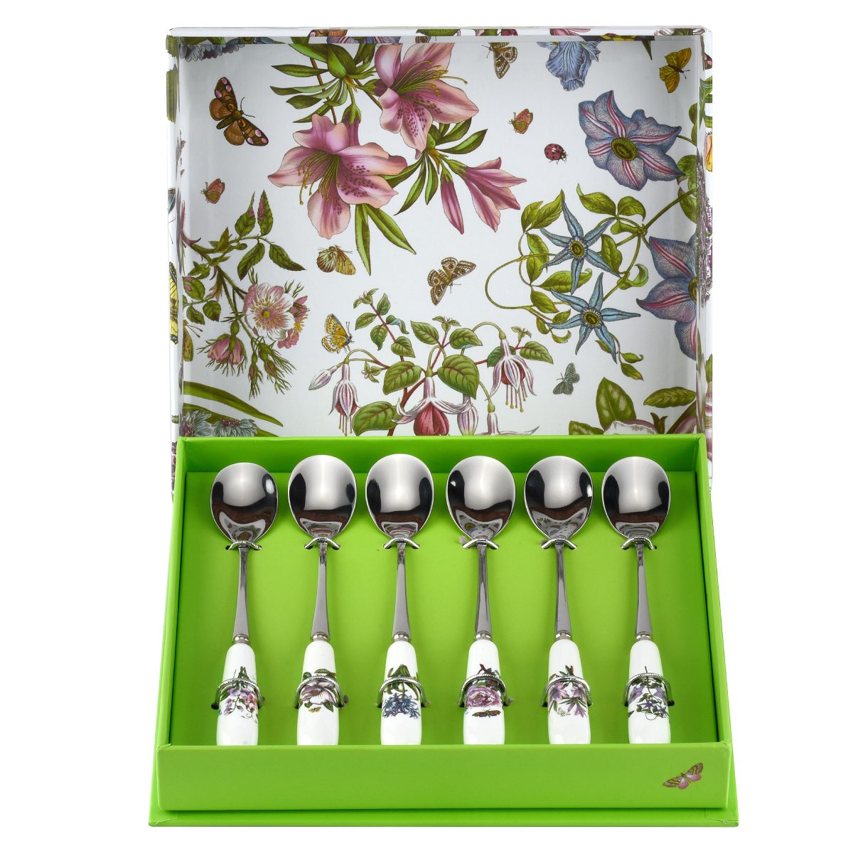 Botanic Garden Set of 6 Teaspoons (Assorted) image number null